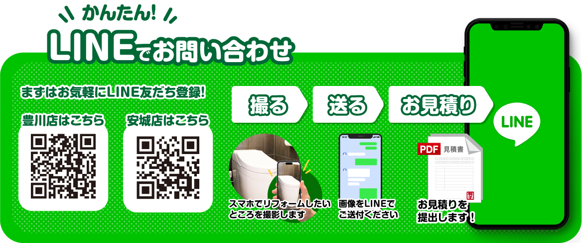 LINEでお問い合わせ